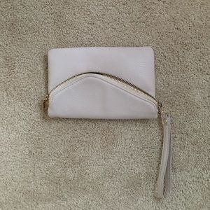 Nordstrom Light Pink Wristlet Shoulder Bag